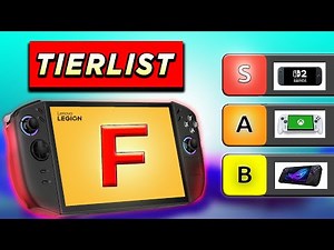 The Best Gaming Handheld Tierlist 2025: TRIGGER WARNING!