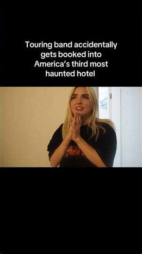 Touring band gets booked into America’s third most haunted hotel #tourvlog #hauntedhotel