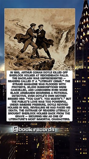 🕵️ The Day Sherlock Holmes “Died”