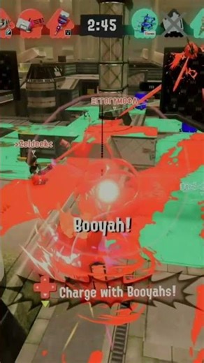 Splatoon 3: Got a Booyah Bomb Double Splat at the Start