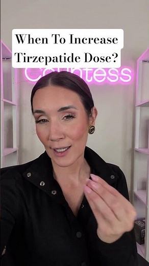 When To Increase Tirzepatide Dose? #glp1 #tirzepatide #semaglutide