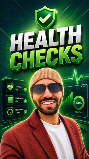 Health Checks Explained in 30 Seconds #systemdesign #database #interview #healthcheck #interview