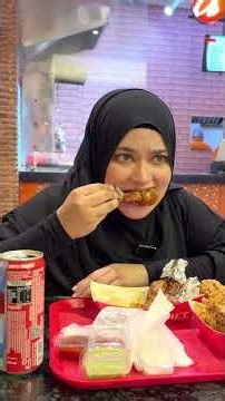 Can She Finish Al-Baik Menu 🤩💸 #shorts