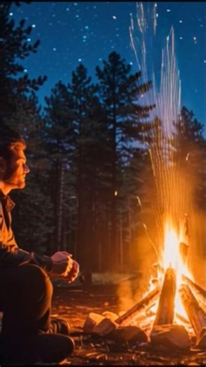 Survival Fire Ignition in the Wild Forest 🌲🔥 | Ultra Realistic ASMR 4K Cinematic Short