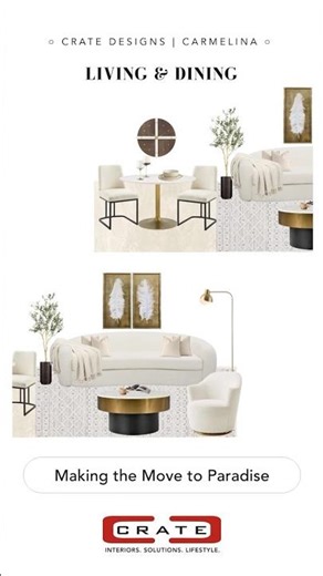 Design Carmelina From Home, Be Move-In Ready!