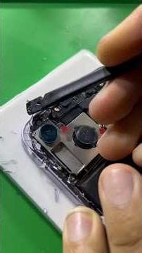Troca de tampa traseira do iPhone 14 🍎✅ #repair #apple #iphone #viral #smartphone