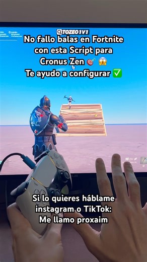 🎯 AIMBOT FORTNITE ✅ La Mejor Script para Cronus Zen Ps5 Xbox Pc mejor configuración y sensibilidad