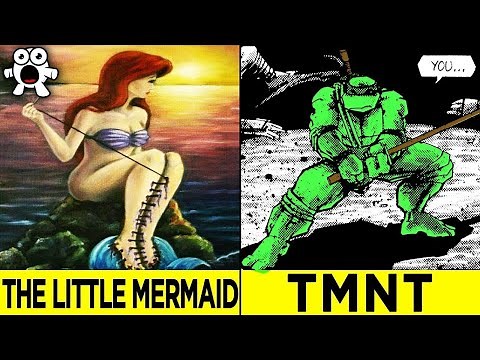 The Messed Up Origins of Our Favourite Cartoons
