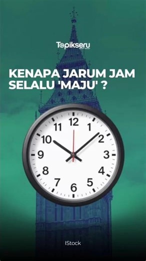 MISTERI Jarum Jam Selalu Maju, Ini Deretan Fakta❗️