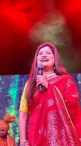 3.1K views · 175 reactions | A rhythmic celebration of tradition & culture at Mumbai Festival with vibrant Lavani beats! ✨Grateful for the stage, the audience, and the cultural magic.  Wearing : @janta_society_studio #mumbaifestival #lavani #lavanisong #culture #folkmusic #lokgeet #tradition #liveperformance #livesingers #liveshow #savanieesings #savanieeravindrra | Savaniee Ravindrra | Facebook
