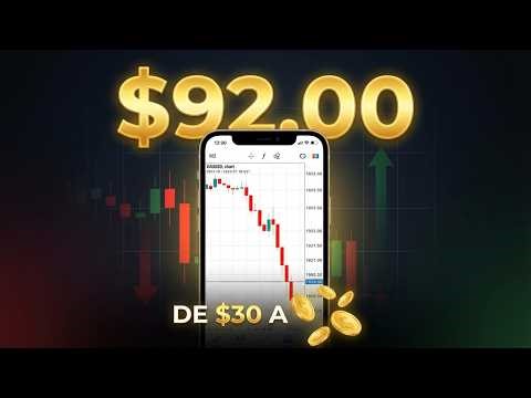 De $30 a $92 haciendo Trading en el ORO
