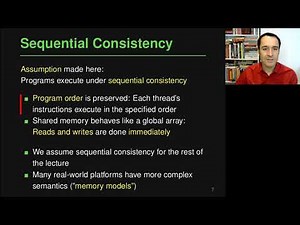 Lecture "Concurrency (Part 1, Introduction)" of "Program Analysis"