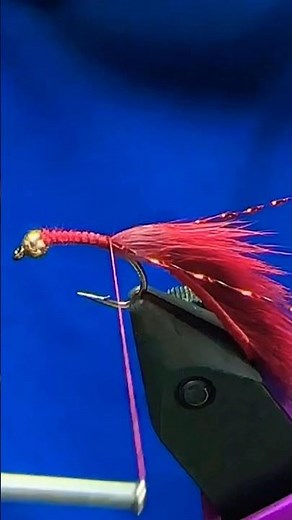 Flamethrower Micro Leech Stillwater Fly Pattern Fly Tying Tutorial Video….Simple but awesome!
