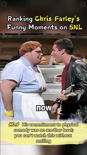 Ranking Chris Farley's Funny Moments on SNL.#usa
