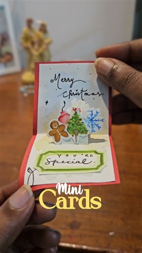 mini cards for your favorite ones • #art