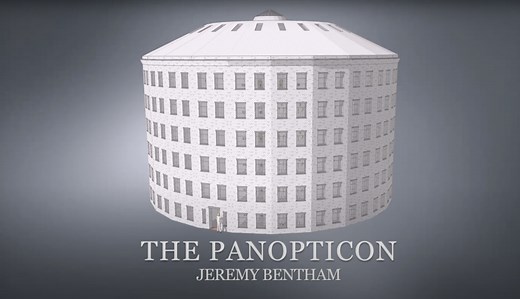 A 3D Computer Animation of the Panopticon, Jeremy Bentham’s 18th Century Design for an All-Controlling Prison