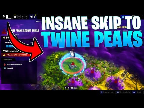 *NEW* How To Skip To Twine Peaks Glitch! In Fortnite STW (Unlimited vBucks Glitch) Skip Questline!