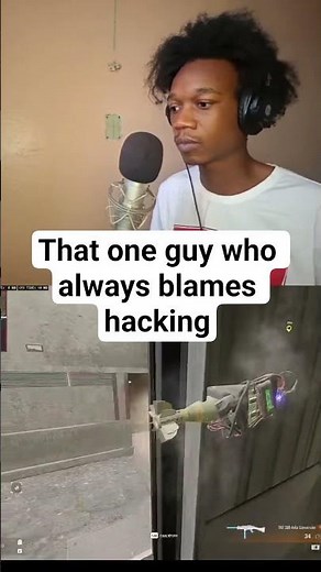 those players that always blame hacking #callofdutywarzone #codm