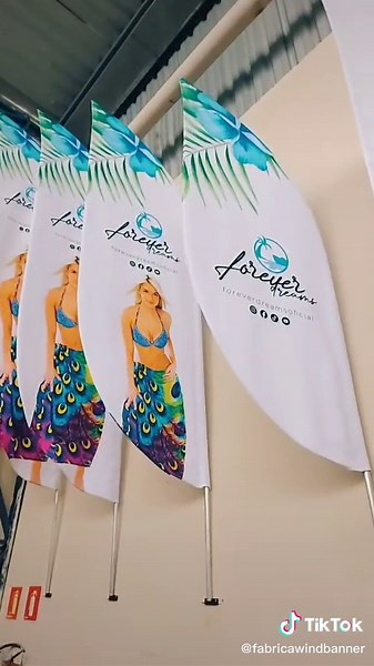 Fábrica de Wind Banner no TikTok