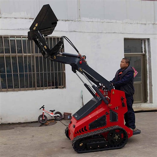 High Dump Bucket  Attachments  for Mini Skid Steer Loader Track Loader