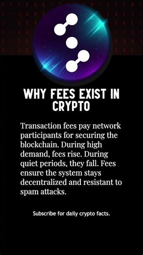 Why Fees Exist in Crypto | Cryptocurrency Explained