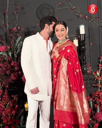 5.5M views · 99K reactions | Mr and Mrs Iqbal  Newly Weds Sonakshi Sinha and Zaheer Iqbal's first Appearance ❤️ | Bollywood Bubble - Features | Facebook