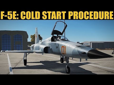 F-5E Tiger II: Cold Start Tutorial | DCS WORLD