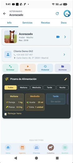 EquiVetPro | Software de gestión veterinaria equina