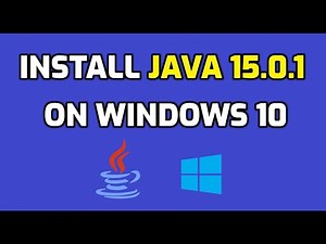 How to Install Java 15.0.1 on Windows 10