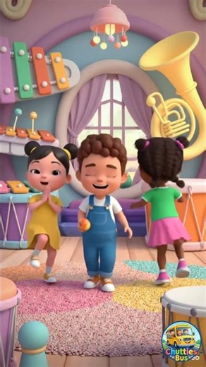 Wiggle giggles dance Song for Kids |Chutties Bus #dance #kidsdance