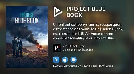 Vidéo : Voir la série Project Blue Book en streaming légal complet
