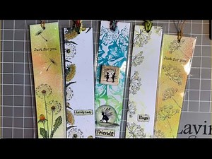 Lavinia Bookmarks for Friends by Jo Rice - A Lavinia Stamps Tutorial