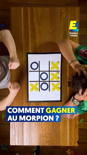 Comment gagner à tous les coups au morpion ? 👀 | Explore Media