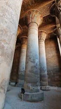 Inside the Temple of ESNA | A Closer Look at Its Ceiling & Columns