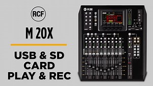 1.3K views · 54 reactions | M 20X DESKTOP DIGITAL MIXER -20 analog inputs, 16 mic preamps and 4 line inputs -12 balanced outputs + phones -20-tracks sd card play/rec -24 x 24 CH USB Audio Interface (24-bit/48 kHz) https://bit.ly/3HTHF21 | RCF Audio User Community - Philippines | Facebook