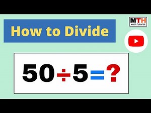 50 divided by 5 || 50/5 value || 50÷5 value