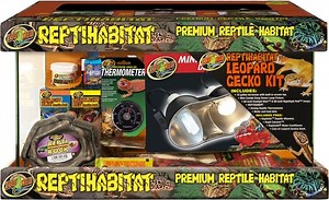 Zoo Med Terrarium Kit - Voor leopard gecko - 51x25x30cm | bol