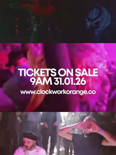 Celebrating 33 Years of Clockwork Orange Club Nights