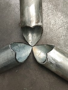 the welder's secret for joining pipes 90 degrees in three joint directions | Yance welder art