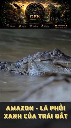 Amazon Lá Phổi Xanh Của Trái Đất #amazon #nature #thegioidongvat #shorts #animals