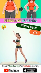 ¿Quieres perder hasta 4 kg en solo 28 días? Entonces, ven conmigo y descubre esta increíble rutina que he preparado para que hagas ejercicio de forma cómoda y práctica, sin salir de casa y sin necesidad de utilizar ningún equipo! Con estos ejercicios súper dinámicos y efectivos, que se realizarán de pie y en el suelo, podrás eliminar grasa y muchas calorías, reduciendo así tu peso y fortaleciendo toda tu musculatura corporal en 4 semanas. https://youtu.be/1GJaJRjEFDk ¡Buena suerte y sigue hacien