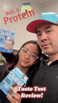 We are COOKIED! We Taste Test Quest Crispy Cookies & Cream and Cookie Commotion!