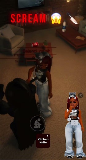 I Didn’t Survive 60 Seconds In Scream On Roblox😨🔪 #roblox #robloxfun #scary