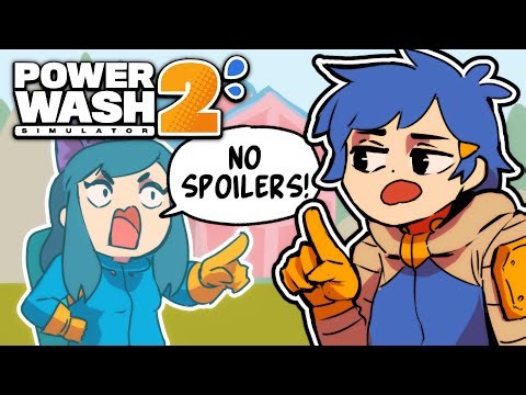 SPOILING ANIME! | POWERWASH SIMULATOR 2 with Friends