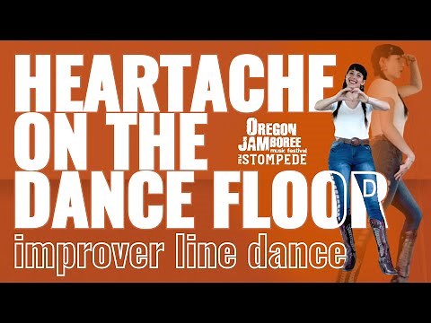 "HEARTACHE ON THE DANCE FLOOR" Line Dance Demo | Stephen Pistoia | Oregon Jamboree