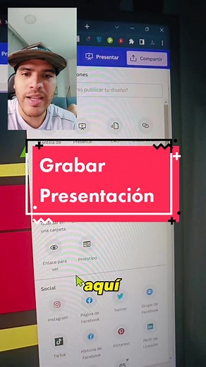Cómo grabar una presentación desde Canva🔥🚀 #video #canva #ediciondevideo #CapCut