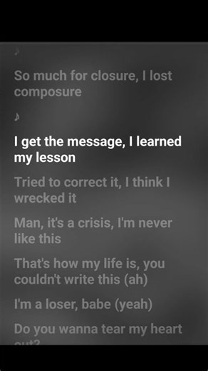 loser lyrics #song #lyrics #fyp #viral