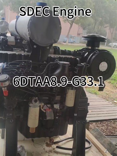 SDEC Power 6DTAA8.9-G33.1 Generator Overview