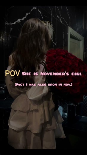 POV: she is November's girl 😫🤌✨🔪#bts #haveitoldyoulatelythatiloveyou #boybandfandom #fypシ゚viral