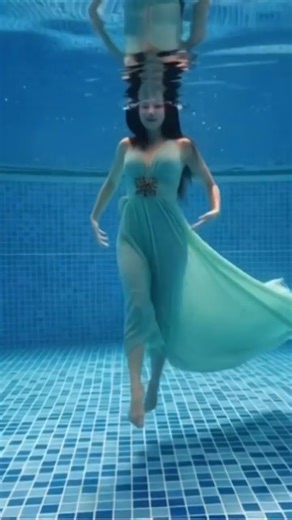 Underwater gymnastics #funny #shorts #sports